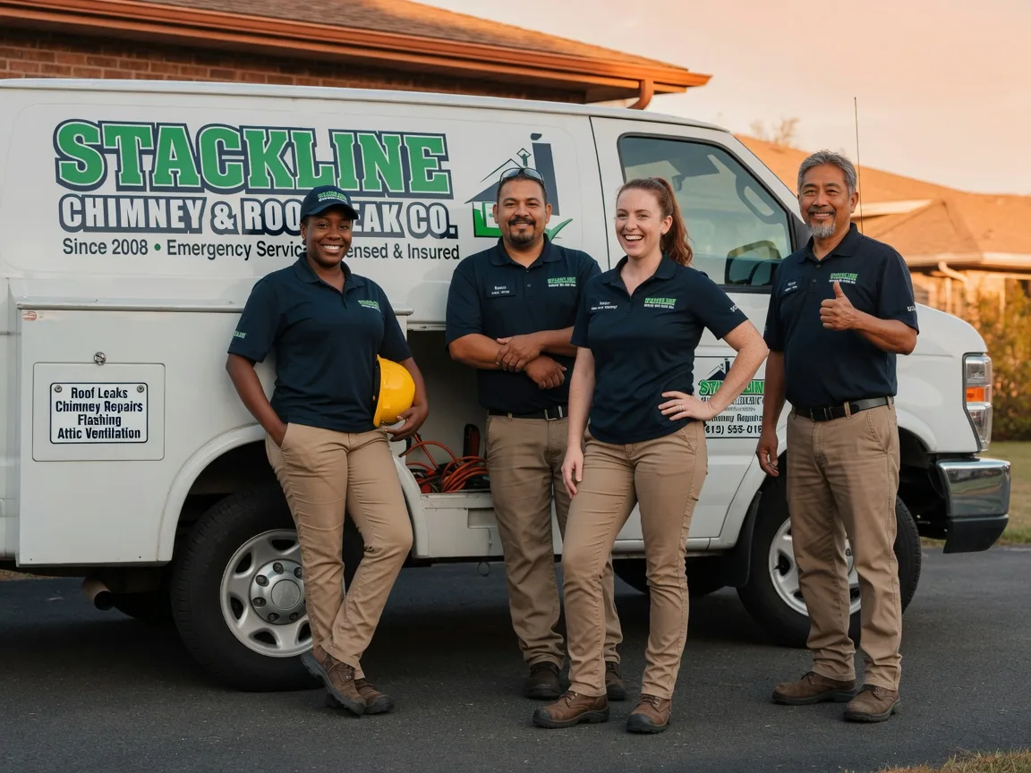 Chimney flashing repair company in Bacliff, TX